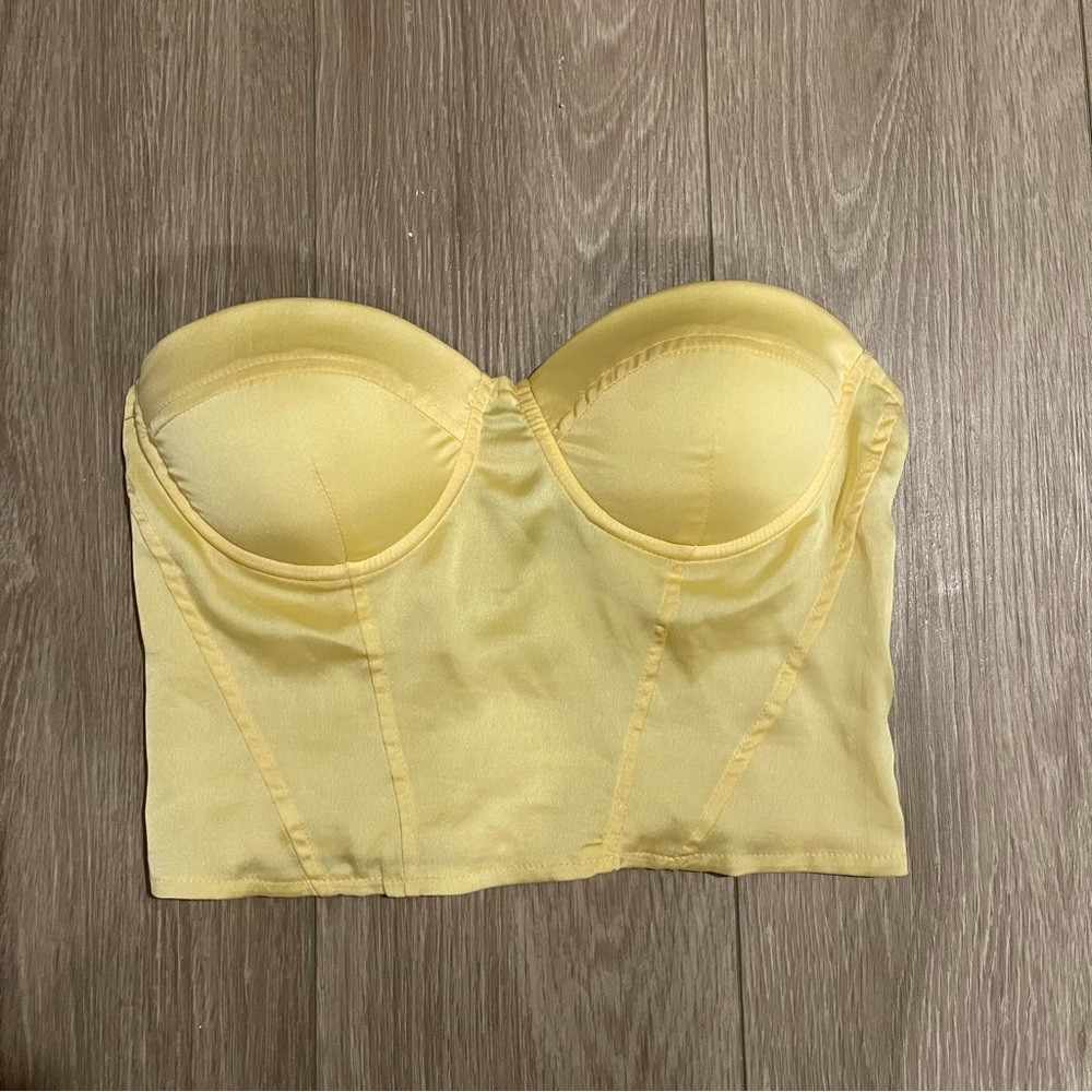 Yellow Bustier